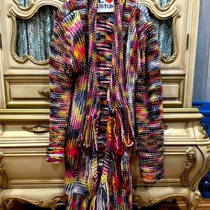 Multi-Color Knit Cardigan